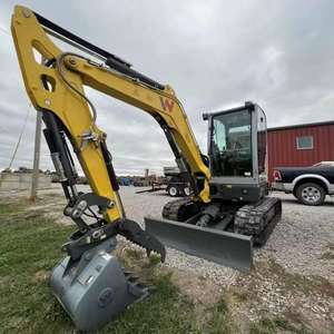 Miniexcavadora Wacker Neuson EZ50 de Alto Rendimiento, Diésel, 5 Toneladas, Excavadora Compacta de Giro Cero para Construcción, en Venta - Product Image 1