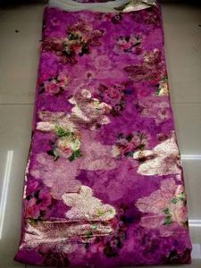 ผ้าแฟรนซ์วี ดีแรค สำหรับชุดแต่งงาน ผ้าโพลีเอสเตอร์ทอ 100% ระบายอากาศได้ดี น้ำหนักปานกลาง พิมพ์ลาย ขายดี มีหลายสี - Product Image 3