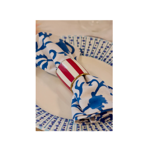 Incrustation d'os et rond de serviette en résine avec table à manger utiliser des ronds de serviette pour la fête de mariage au meilleur prix - Product Image 1