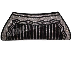Lowellcraft Satin Geometric Hand Clutch <b>Purse</b> - Product Image 1