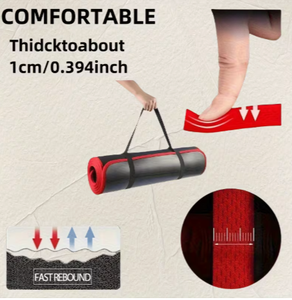 Tapete de Entrenamiento, Tapete de Ejercicio Flexible, Antideslizante, para Gimnasio en Casa, Yoga, Pilates - Product Image 6