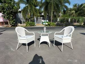 Juego de muebles de exterior de ratán sintético PRCF-091, fabricado en Vietnam - Product Image 1