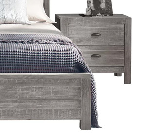 Cama individual/muebles rústicos, desmontaje de muebles de paquete plano, fabricante de Vietnam, acabado a base de agua no tóxico - Product Image 1