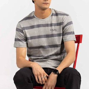 T-Shirt décontracté pour homme, coupe cintrée, meilleur prix, T-Shirt promotionnel bon marché pour homme, vente en ligne - Product Image 4