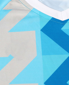 Maillots et shorts de football pour adultes avec chaussettes, design personnalisé, sublimation, kit de football 100% polyester, séchage rapide, respirant - Product Image 3