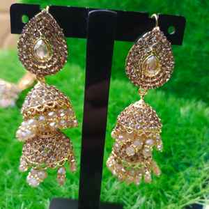 Conjuntos de joyería nupcial de uso de boda hechos en fábrica profesional mejor fabricante conjunto de joyería afgana multicolor ligero - Product Image 3