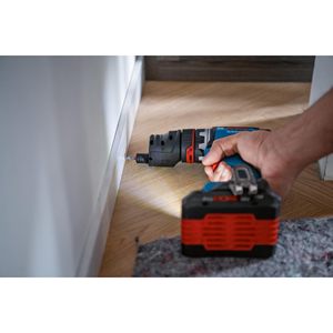 Perceuse-visseuse sans fil 18V avec mandrin sans clé, système FlexiClick, poignée auxiliaire, L-BOXX, alimentation électrique - Product Image 2