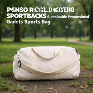 Poncho Sportivo Riciclato con Coulisse - Gadget Promozionale Sostenibile - Borsa Sportiva - Product Image 3