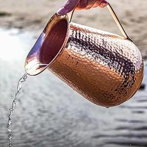 Hammered Design Copper <b>Water</b> <b>Jug</b> Decorative <b>Water</b> Serving Kettle And Pitcher OEM ODM Customized Drinkware Copper <b>Jugs</b> Wholesale - Product Image 1