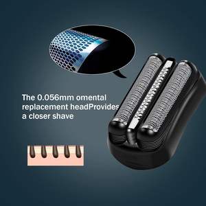 Cabezales de Repuesto para Afeitadora Eléctrica, Cuchillas Triples y Dobles para Afeitar la Cara, Lavables - Product Image 5