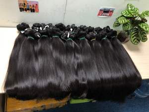 La mejor calidad de cabello lacio cabello humano camboyano se vende a Nigeria, Sudáfrica, Senegal... extensiones de cabello lacio - Product Image 6