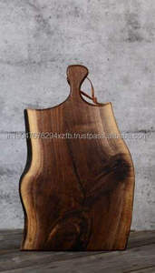 Bloques de Cortar Queso KALATRI, Duraderos y Elegantes, Hechos a Mano con Madera de Acacia, Ecológicos, Aptos para Lavavajillas, Rectangulares, Grosor Personalizado - Product Image 2