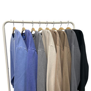 เสื้อสเวตเชิ้ตบุขนแกะสำหรับผู้ชาย ราคาขายส่ง สตรีทแวร์ โลโก้สั่งทำ คอกลม ผ้าฝ้าย ระบายอากาศได้ดี สีสันสั่งทำได้ - Product Image 6