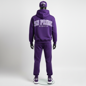 Survêtement décontracté pour homme, coupe ajustée tendance, fermeture éclair, vêtements d'entraînement confortables et respirants, broderie OEM, survêtement respirant - Product Image 2