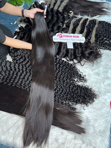 Extensiones de Cabello Humano Virgen Vietnamita Remy, Super Double Drawn, Largo, Liso, al por Mayor - Product Image 3