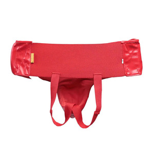 อุปกรณ์ป้องกันขาหนีบสำหรับชกมวยทำจากหนังวัวอุปกรณ์ป้องกันขาหนีบสำหรับชกมวย MMA มวยไทยอุปกรณ์ฝึกซ้อมแบบไทย - Product Image 4