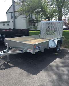 Top Quality 4 <b>Wheel</b> 3-10 Ton Agriculture Farm <b>Trailer</b>/ Tipping Dump <b>Trailer</b> in Stock Cheap Price. - Product Image 1