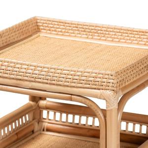 Best Seller Sustainable Natural Rattan <b>Side</b> <b>Table</b> With <b>Storage</b> Shelf Natural Finish Handmade Furniture For Wholesale Bulk Buyers - Product Image 4