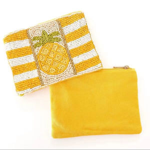 Monedero de cuentas de semillas hecho a mano de moda con diseños de bordado artístico, monedero de cuentas de cristal bordado, diseño de lujo - Product Image 1