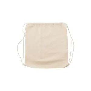 Sacche Sportive Personalizzabili in Cotone Dravis con Coulisse, Borsa Promozionale Personalizzabile - Product Image 4