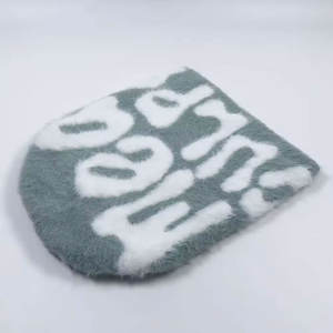 Gorros con bordado personalizado Oem Acrílico Venta al por mayor de punto de invierno Beanie Sombreros Mens Custom Beanie - Product Image 3