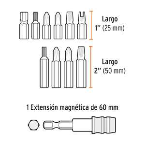Set di Inserti per Cacciavite Truper Expert, 80 Pezzi in Acciaio S2, Punte Magnetiche, Valigetta Portautensili 102391 - Product Image 3