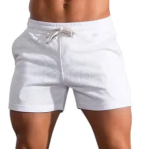 Pantalones cortos de gimnasio de servicio OEM Nuevo diseño Hombres Uso de gimnasio Pantalones cortos hechos de poliéster Mejor precio Pantalones cortos de gimnasio En stock