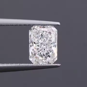 Diamant cultivé en laboratoire de coupe rayonnante de luxe certifié IGI F couleur VVS2 clarté CVD pierre précieuse pour bagues de mariée élégantes pendentifs - Product Image 2