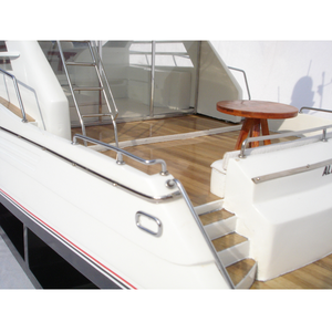 Principessa 60 modello di nave da crociera in legno regalo nautico per la decorazione della casa tecnica di cedro dipinto a mano elegante decorazione - Product Image 3