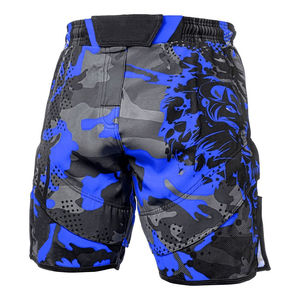 Shorts d'entraînement de boxe MMA en gros, impression numérique, extensible, séchage rapide, léger, 100% polyester, respirant, personnalisable - Product Image 4