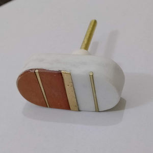 Modern OVAL Kitchen Iron Cabinet Drawer <b>Knob</b> with Doorknob RVE Brand Wholesale Price From India Manufactured Decorative - Product Image 3