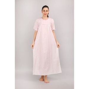 Costume de nuit en coton victorien de haute qualité pour femmes et robe de nuit respirant vêtements de nuit de luxe lisses - Product Image 1