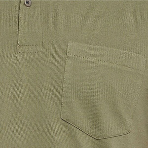 Polo de manga corta para hombre, camiseta informal de algodón con logotipo personalizado, camiseta Polo de fábrica al por mayor - Product Image 6