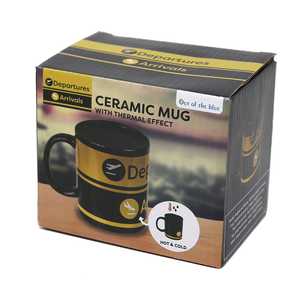 Mug isotherme au design original pour les arrivées/départs à l'aéroport, idéal pour les voyages - Product Image 2