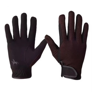 Gants en cuir de haute qualité pour hommes pour l'hiver Protection UV coupe-vent imperméable équitation conduite écran tactile Compatible - Product Image 1