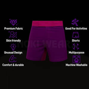 Shorts MMA respirants à séchage rapide pour hommes, kimono de Jiu-Jitsu, impression de logo personnalisée, shorts MMA - Product Image 6