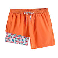 Trajes de Baño Casuales para Hombre, Ecológicos, con Forro de Compresión 2 en 1, Shorts de Playa de Secado Rápido con Bolsillos