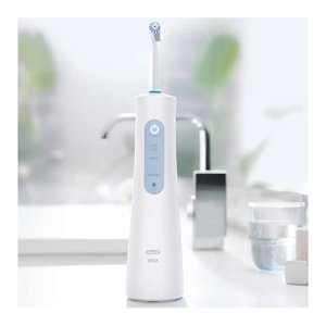 Irrigador Bucal AQUACARE 4 Blanco y Azul con Batería Integrada para Oral B 436409 Diseñado para una Higiene Bucal Óptima - Product Image 3