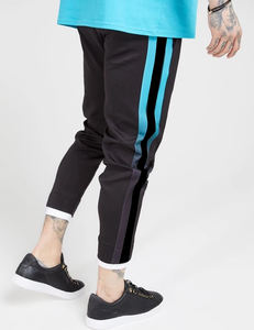 Pantalon de survêtement de jogging décontracté pour hommes Pantalon de fitness skinny avec logo personnalisable Pantalon de survêtement de sport à motif droit - Product Image 2