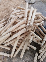 Pieds de meubles en bois massif pour chaise canapé Table pieds de remplacement en bois écologique usine au Vietnam prix bon marché 2025