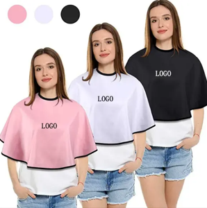 ผ้าโพลีเอสเตอร์กันไฟฟ้าสถิตสำหรับร้านตัดผมสำหรับผู้ใหญ่ออกแบบโลโก้ได้ตามต้องการ - Product Image 5