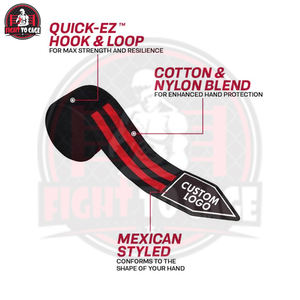 ผ้าพันมือสำหรับออกกำลังกาย ฟิตเนส เพาะกาย มวย ราคาขายส่ง ทนทาน ผ้าฝ้ายคุณภาพสูง ได้รับการรับรองมาตรฐาน CE ปรับแต่งได้ ใช้ได้ทั้งชายและหญิง - Product Image 4