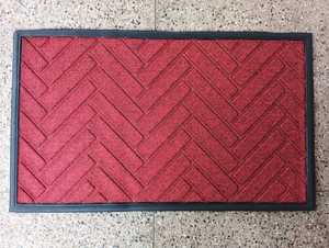 Polipropileno con alfombrillas moldeadas de goma con respaldo antideslizante medio redondo - Product Image 3