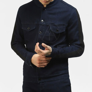 Venta al por mayor de chaqueta de invierno 100% algodón con logotipo personalizado para hombre chaqueta vaquera transpirable para uso al aire libre logotipo frontal venta en línea - Product Image 2