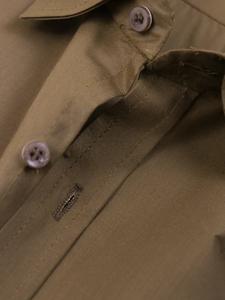 OEM conception chemise hommes été nouveau à manches courtes coton hommes chemises habillées affaires bouton mince chemise habillée - Product Image 5