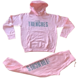 Sudadera de invierno unisex para hombre, conjunto de Jogger, sudadera con capucha y pantalones cargo, chándal de 2 piezas para adultos - Product Image 2