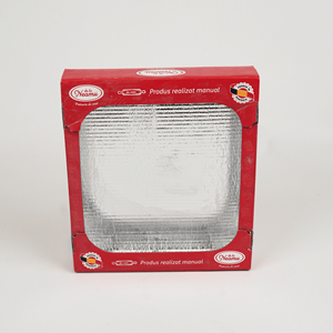 Custom Printed Window <b>Cake</b> Box with Food Grade Inner Liner Corrugated <b>Board</b> Rigid Boxes Rectangle Shape Matt Lamination - Product Image 1