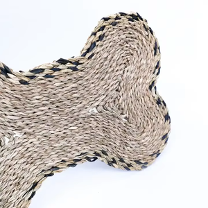 Tapis en forme de jacinthe d'eau Tapis décoratifs Fabriqué au Vietnam Matériau écologique pour la décoration de la maison Vente en gros - Product Image 6