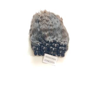 Extensiones de cabello humano vietnamita recto sedoso de doble trama virgen 100% paquetes indios de onda profunda suelta Color Natural de calidad - Product Image 2