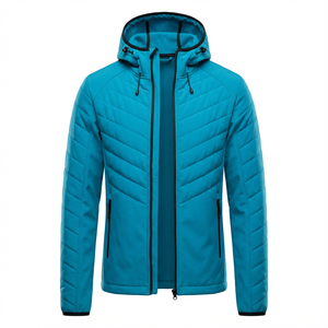 Chaqueta Cortavientos de Última Moda, Chaqueta Holgada de Otoño, Chaqueta Impermeable con Capucha para Exteriores, Chaquetas con Capucha Casuales Unisex de Talla Grande - Product Image 2